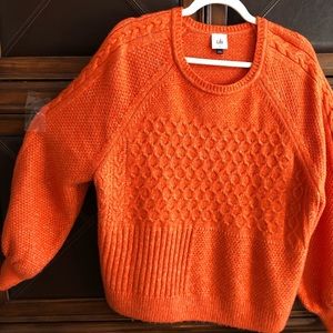 Cabi Women’s Sweater, Heathered Orange, Size L
